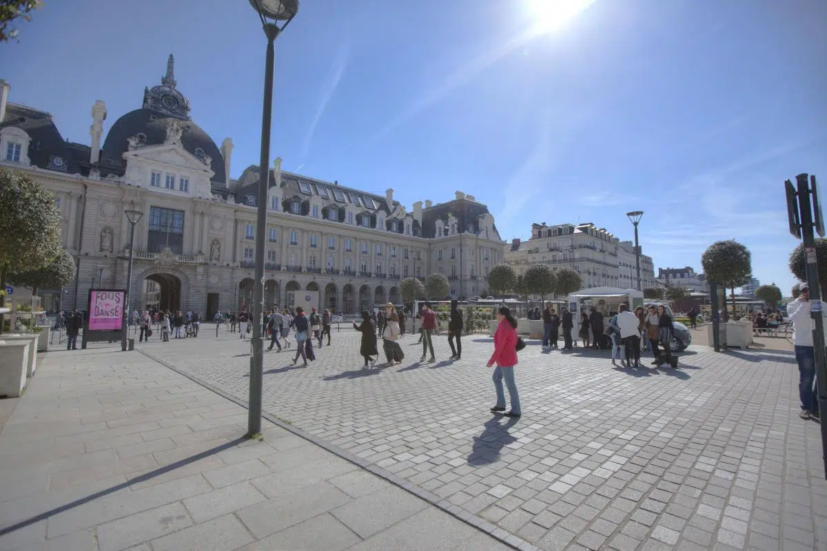 Le centre de Rennes